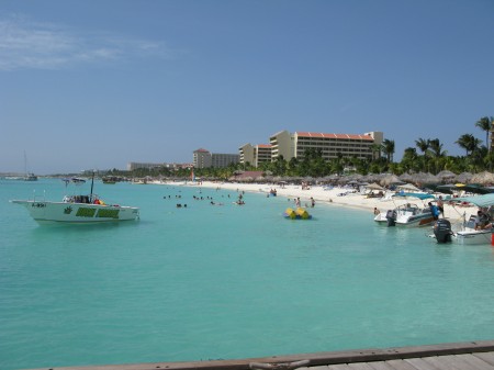 Palm Beach in Aruba